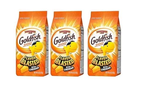 Pack de 3 unidades de Goldfish Xtra Cheddar - 170 gr!